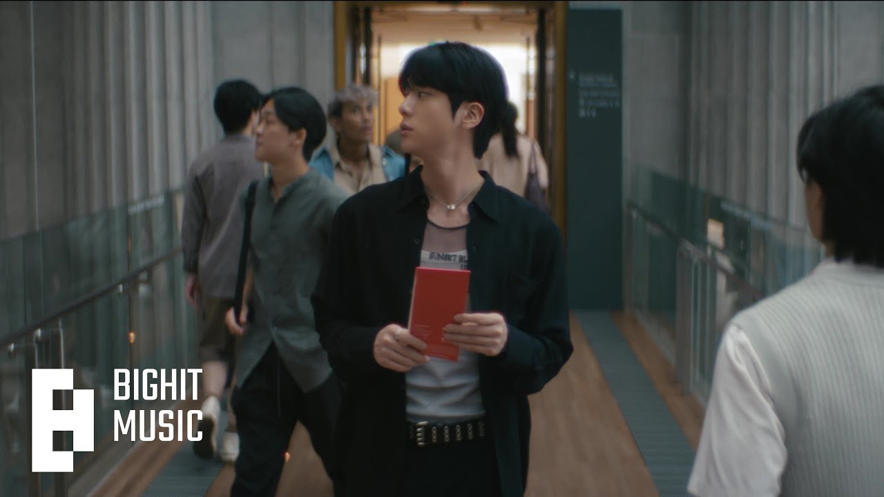 Recent activity shot of Jin (BTS)