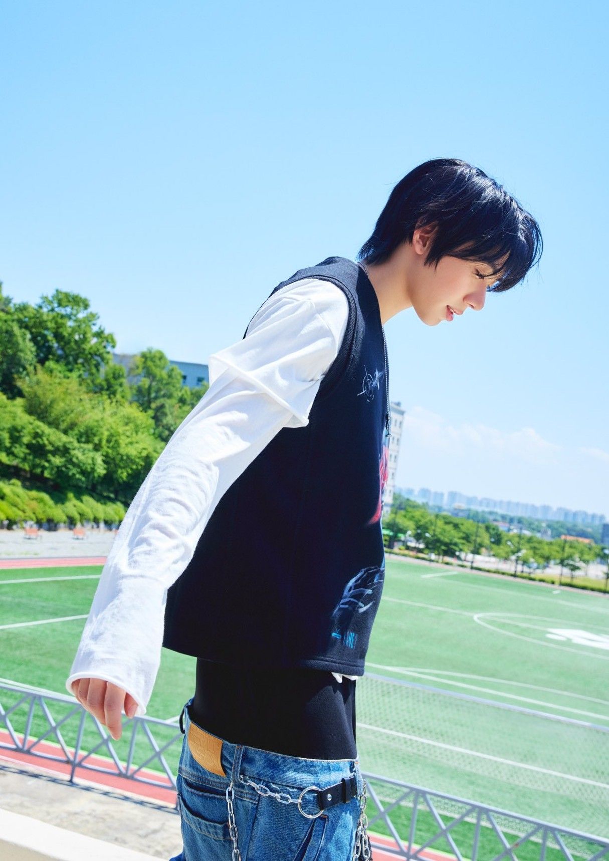 Behind-the-scenes cut of Park Han (AHOF)