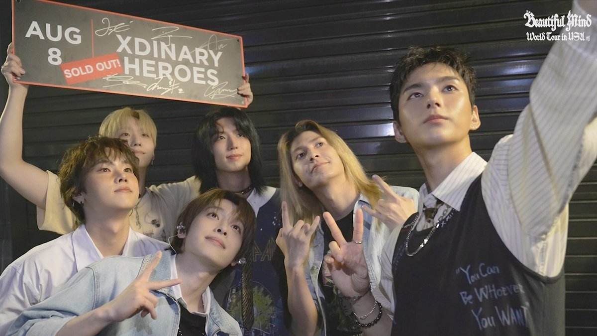 Behind-the-scenes cut of Xdinary Heroes