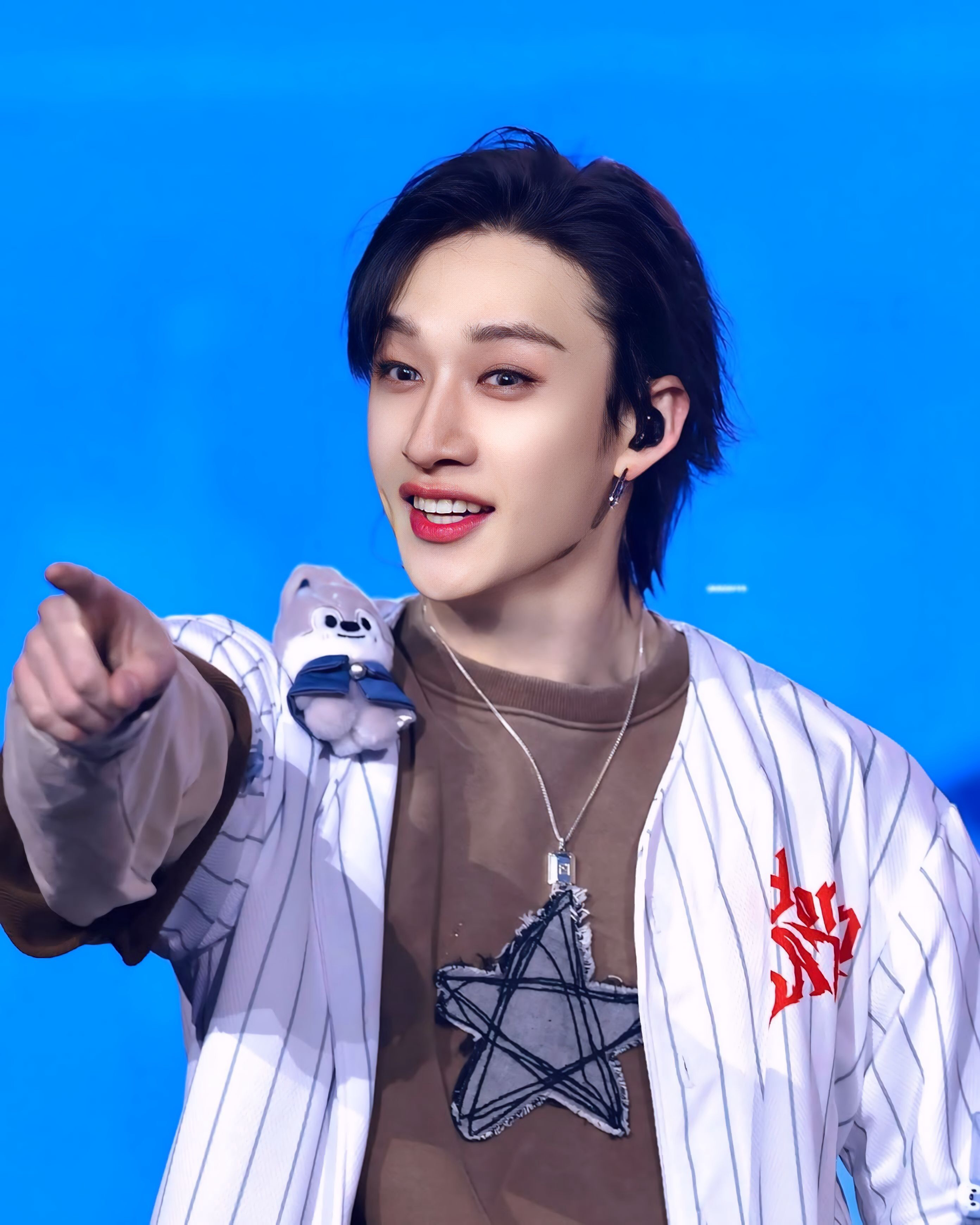 Behind-the-scenes cut of Bang Chan (Stray Kids)