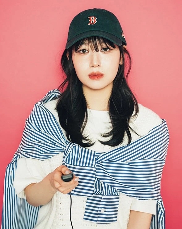 A moment captured by Kasahara Momona (ME:I)'s fan