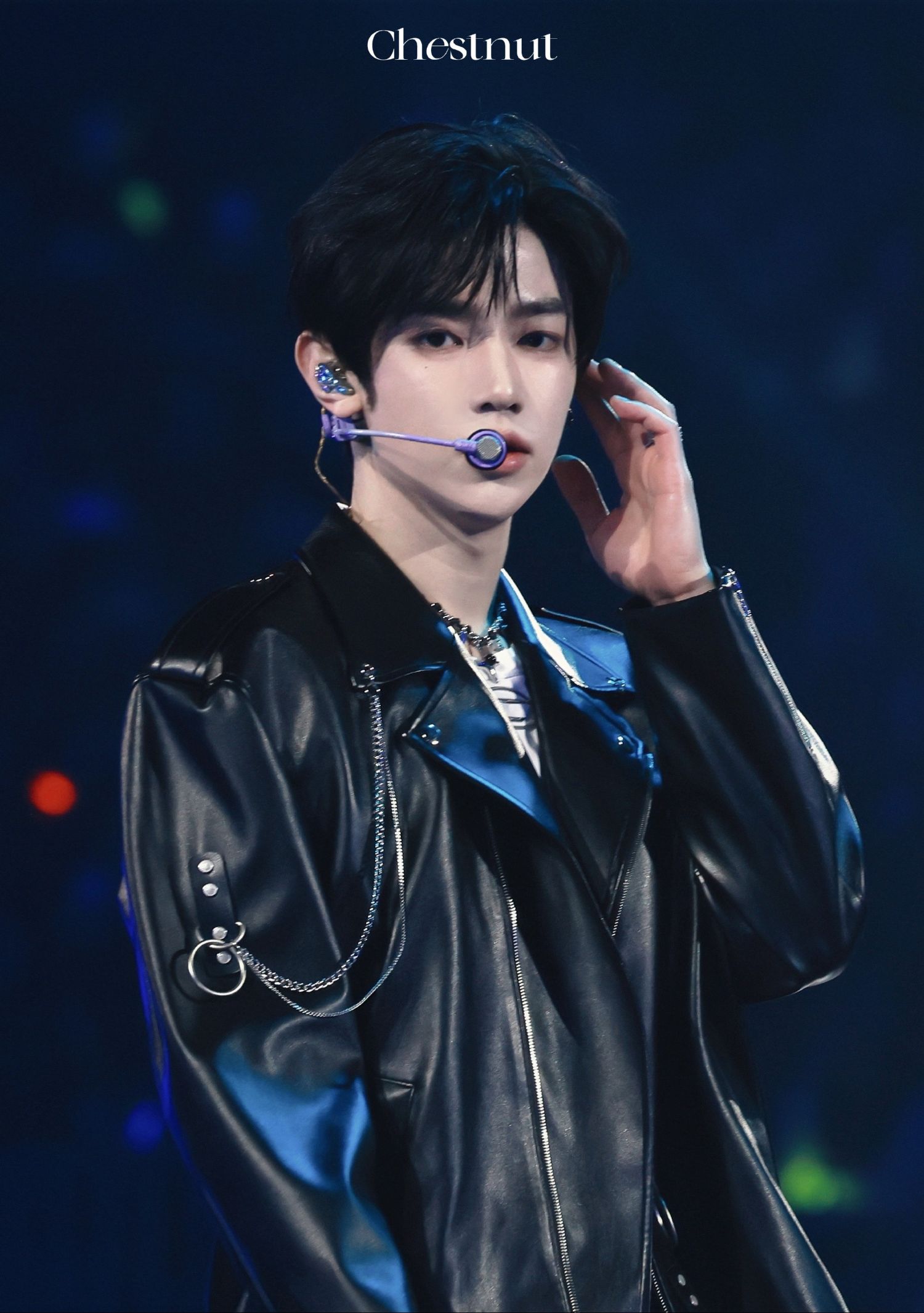 Recent activity shot of Zhang Hao (ZEROBASEONE)