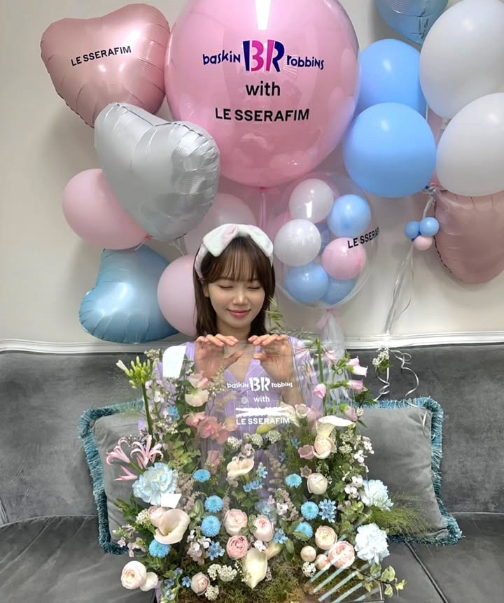 Foto aktivitas terbaru Kim Chaewon (LE SSERAFIM)