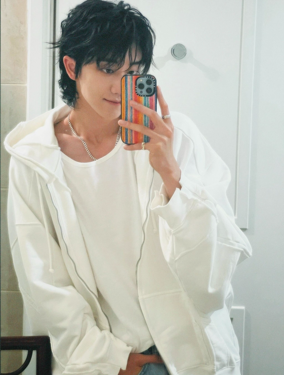 A moment captured by The 8 (SEVENTEEN)'s fan