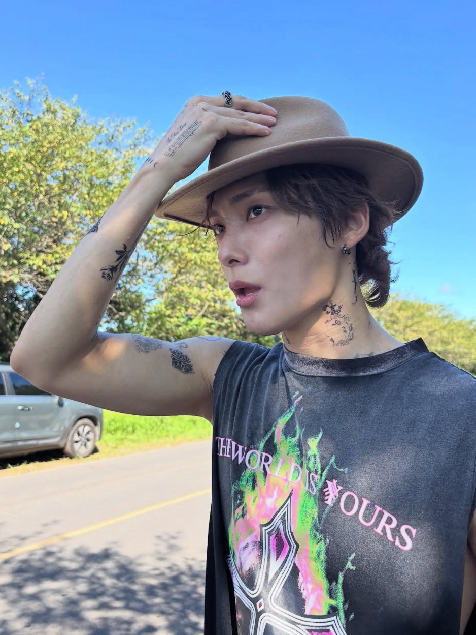 A moment captured by Jun (A.C.E)'s fan