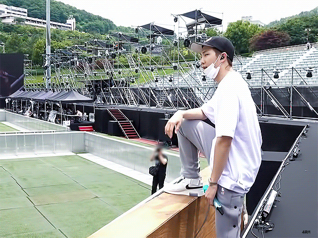 Behind-the-scenes cut of RM (BTS)
