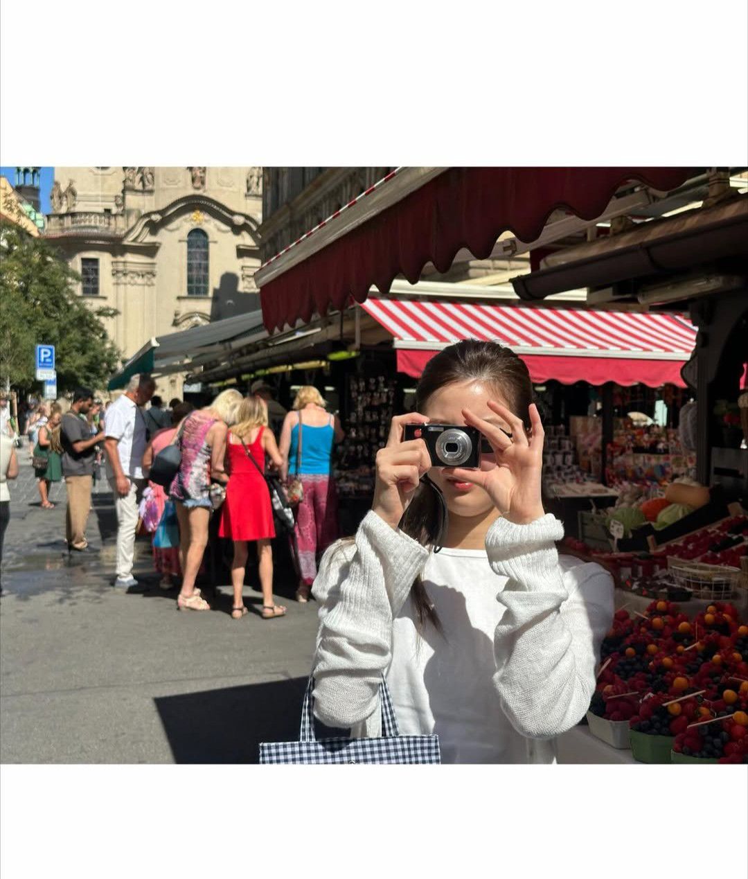 A moment captured by Lia (ITZY)'s fan