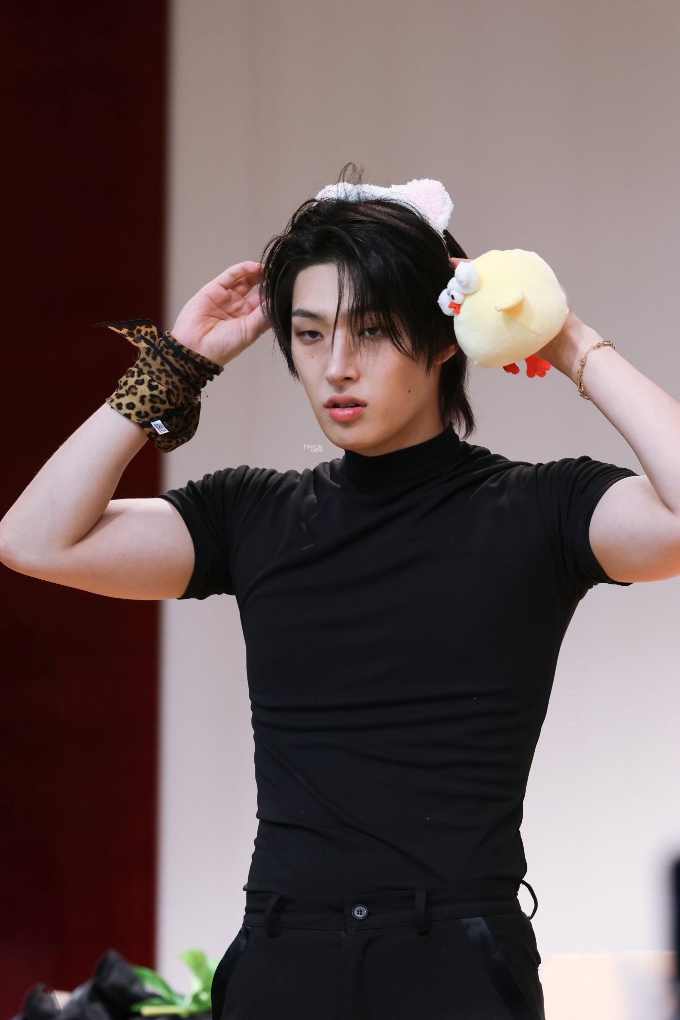 Recent activity shot of Mingi (ATEEZ)