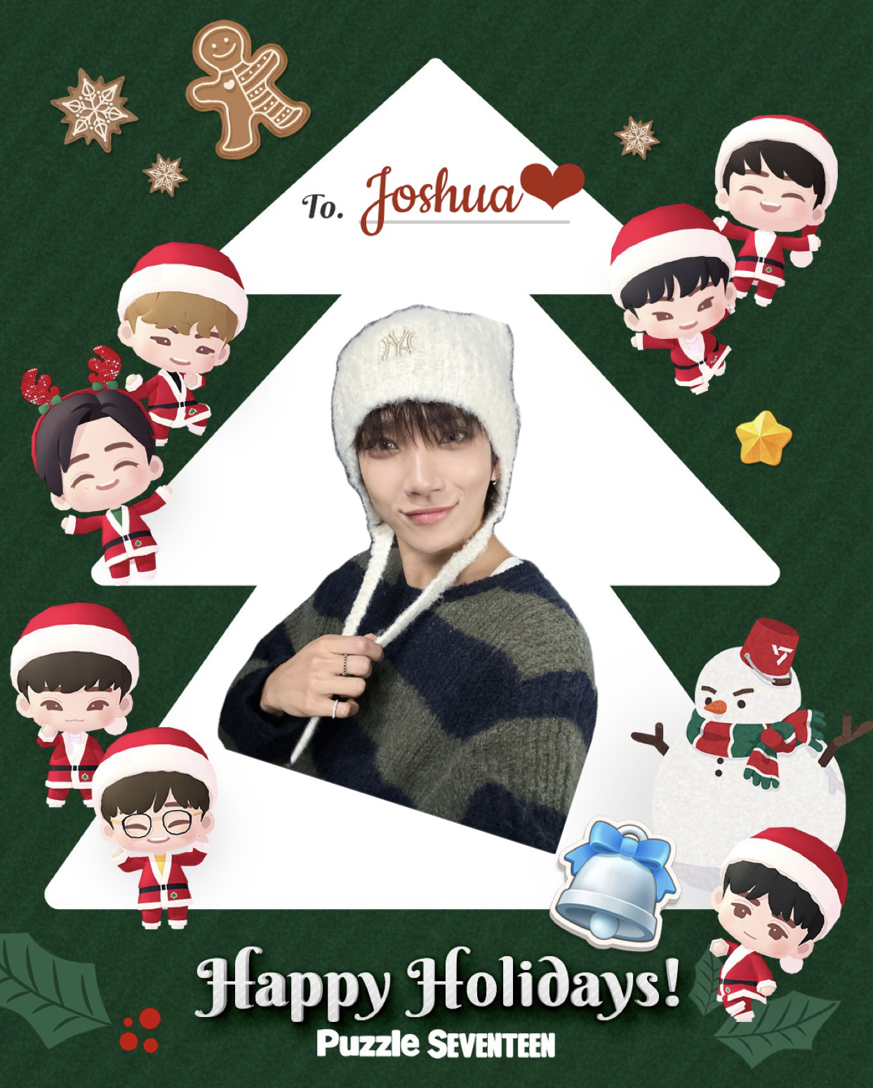 A moment captured by Joshua (SEVENTEEN)'s fan