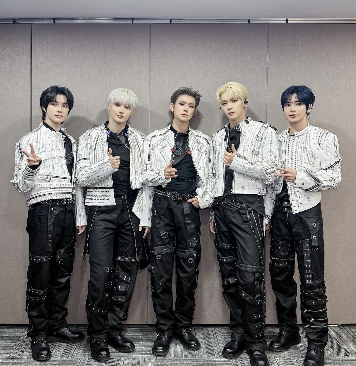 Recent activity shot of TOMORROW X TOGETHER