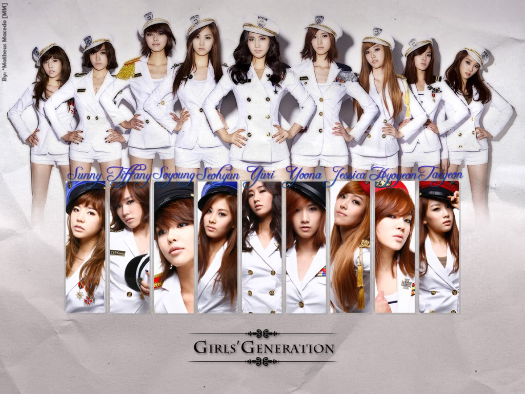 Behind-the-scenes cut of Girls' Generation