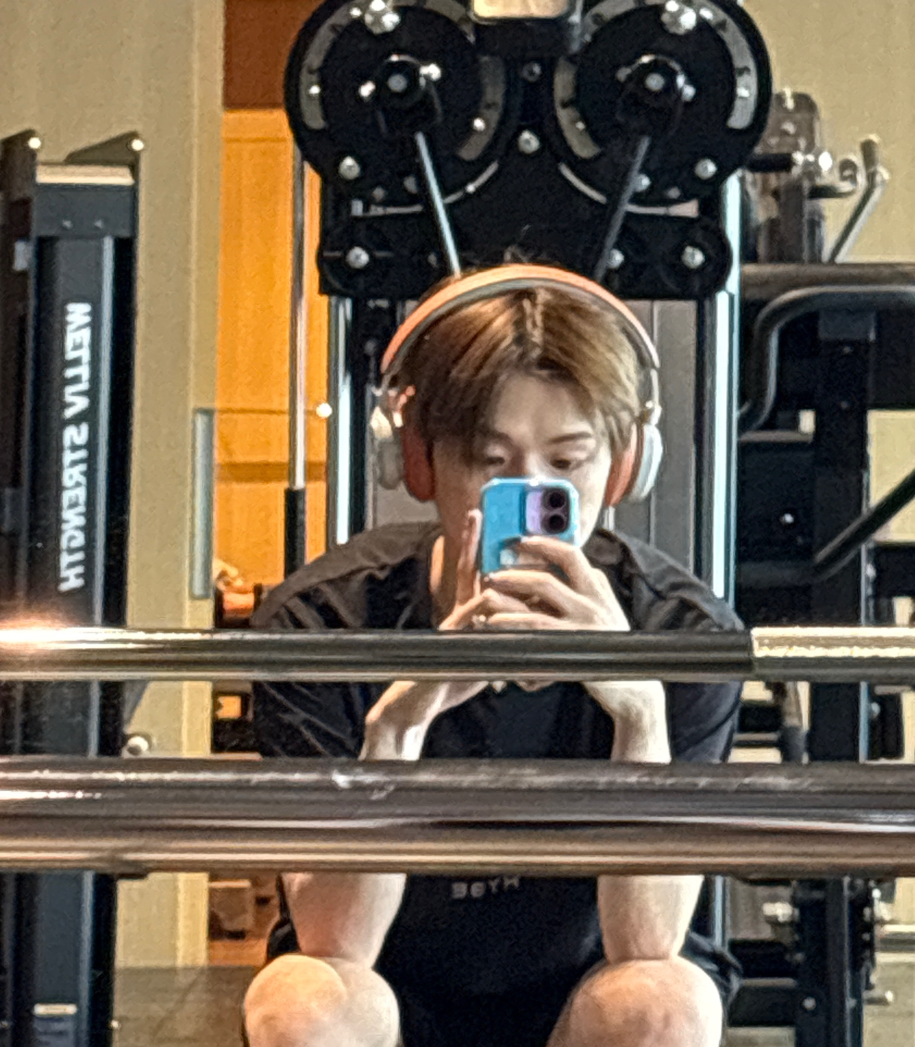 A moment captured by Riwoo (BOYNEXTDOOR)'s fan