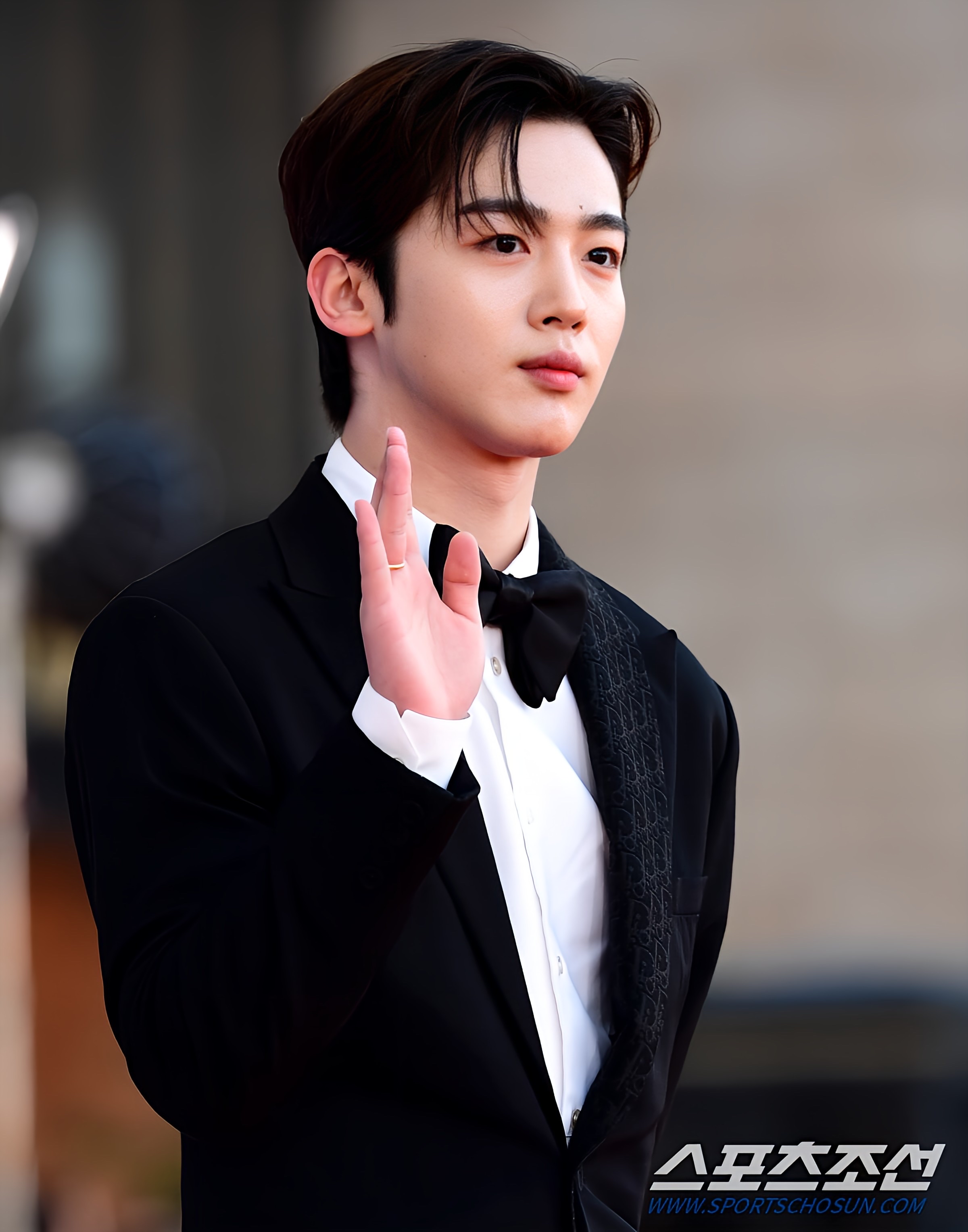 A moment captured by Kim Yohan (WEi)'s fan