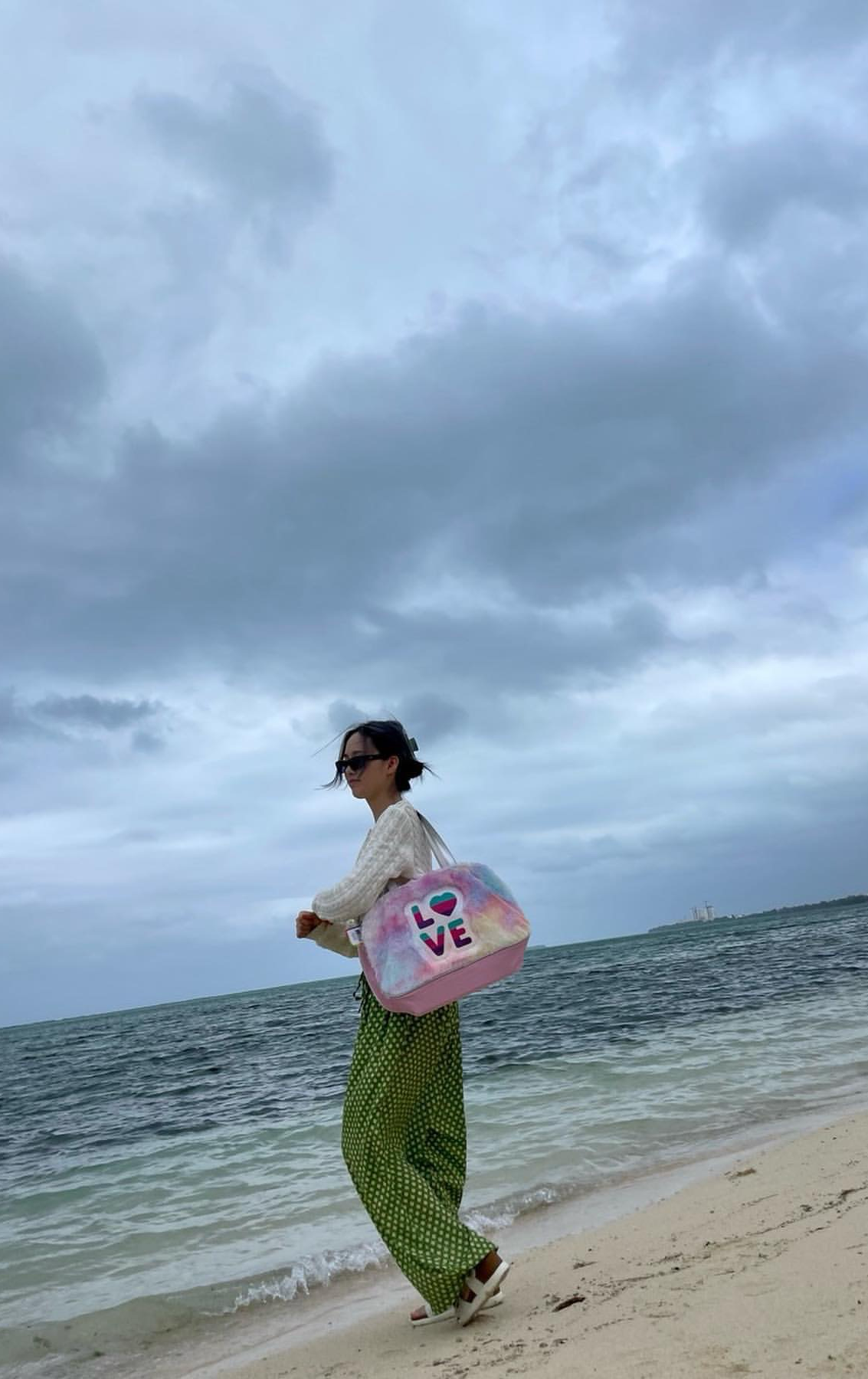 A moment captured by Rio (NiziU)'s fan