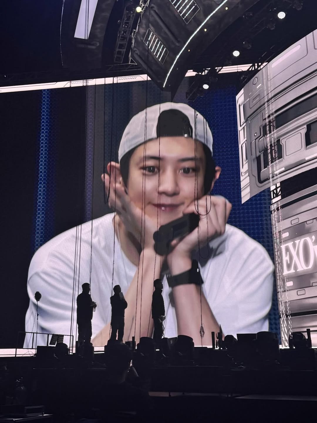 Momen yang diabadikan oleh penggemar Chanyeol (EXO)