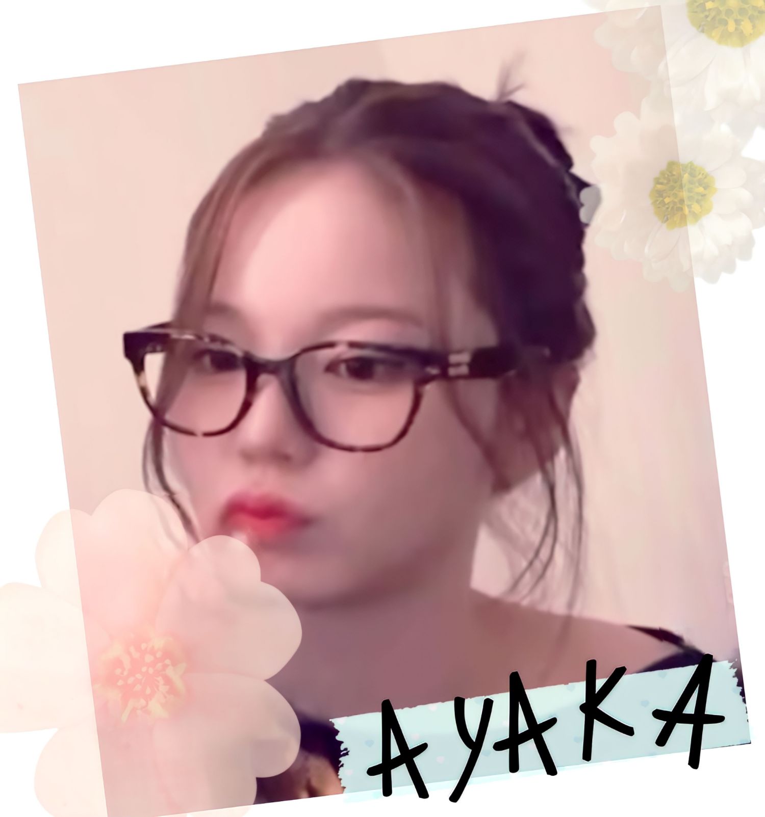 Behind-the-scenes cut of Ayaka (NiziU)