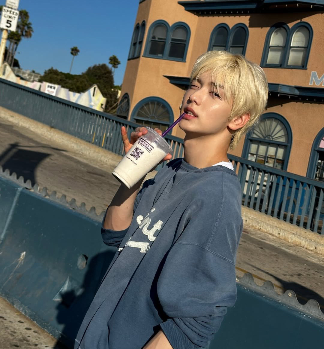 A moment captured by Soobin (TOMORROW X TOGETHER)'s fan