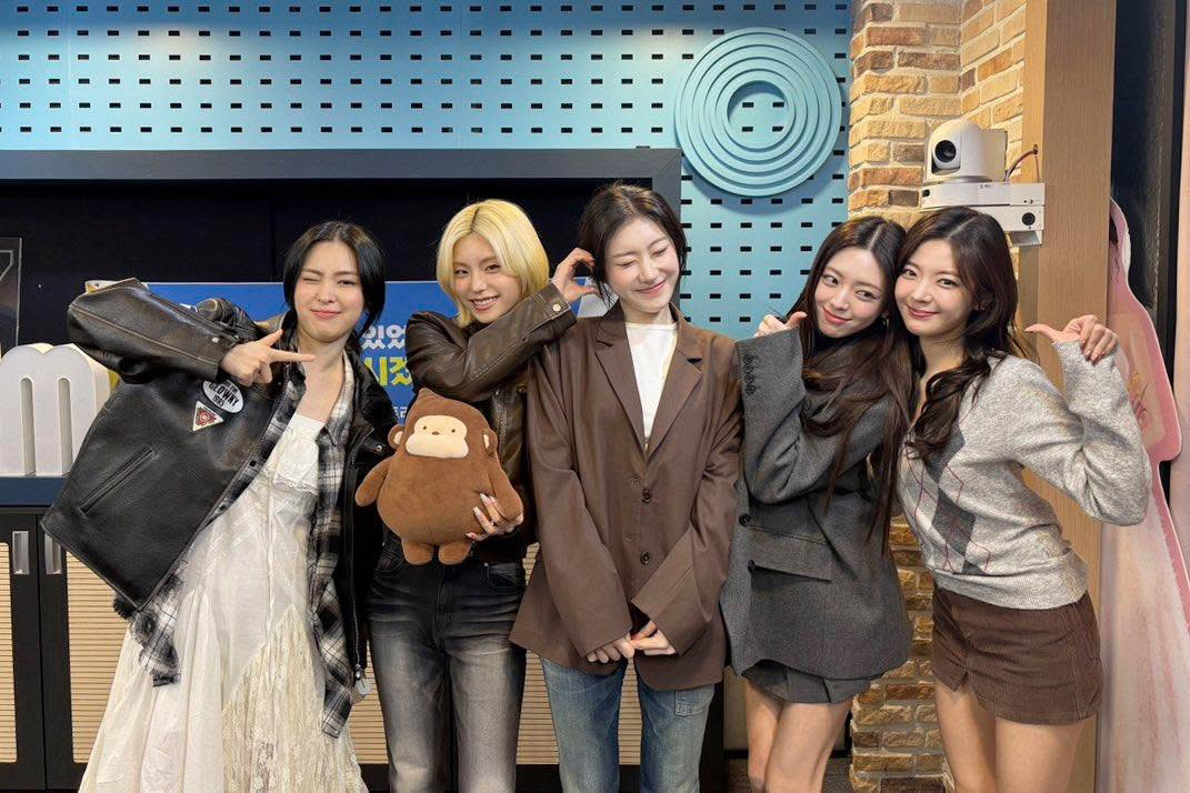 Recent activity shot of ITZY