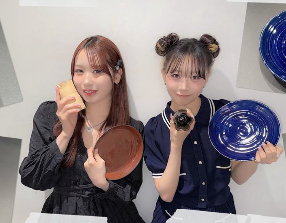 Recent activity shot of Shimizu Keiko (ME:I)