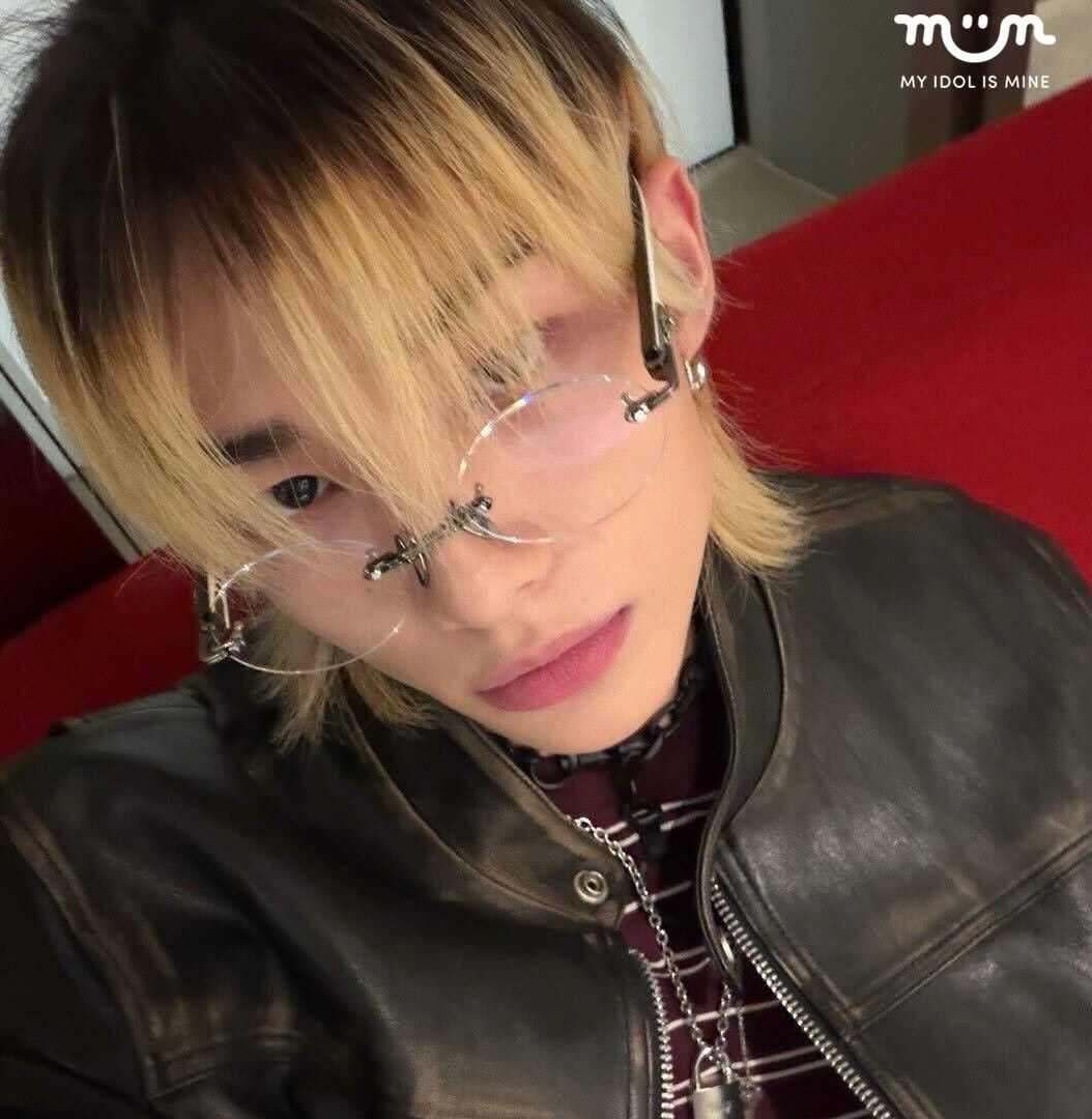 Recent activity shot of Hyunjin (Stray Kids)