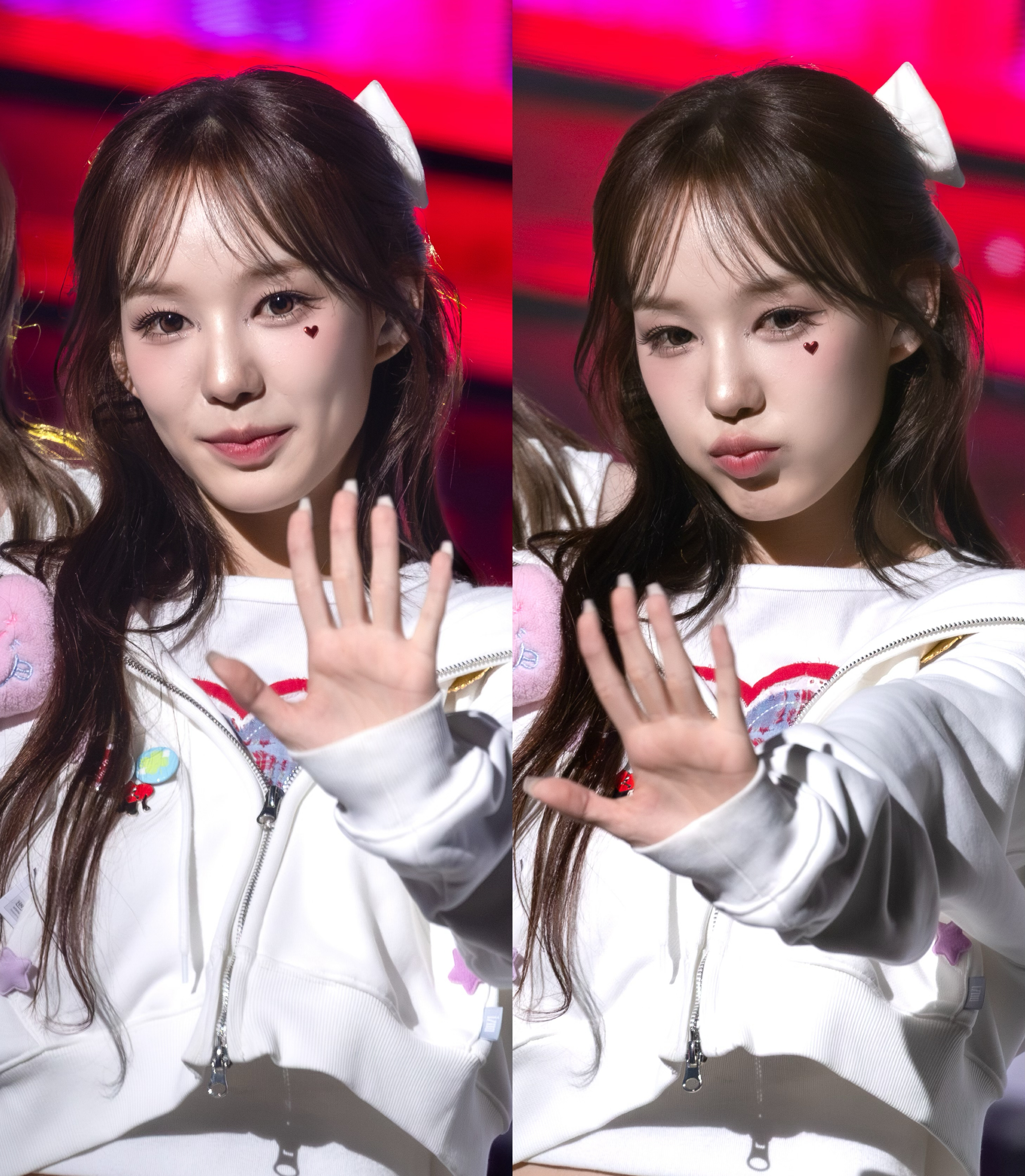 Behind-the-scenes cut of Ryu Sarang (izna)