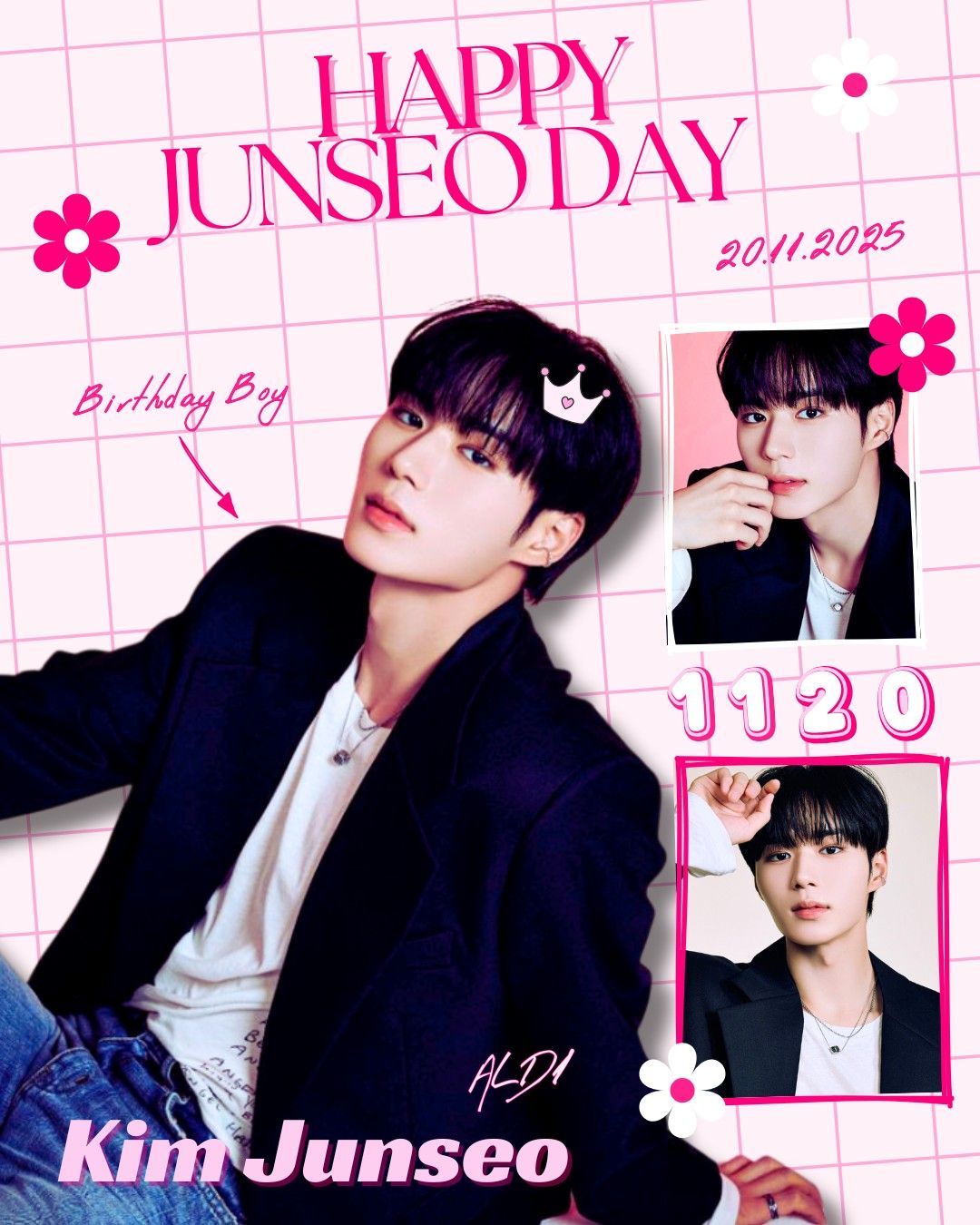 Latest photo of Kim Junseo (ALPHA DRIVE ONE)