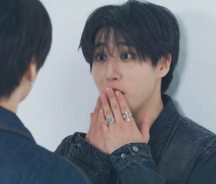 Momen yang diabadikan oleh penggemar HAN (Stray Kids)