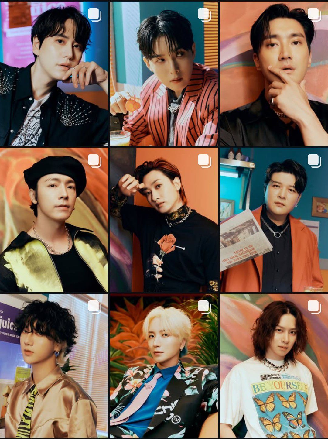 A moment captured by Super Junior's fan