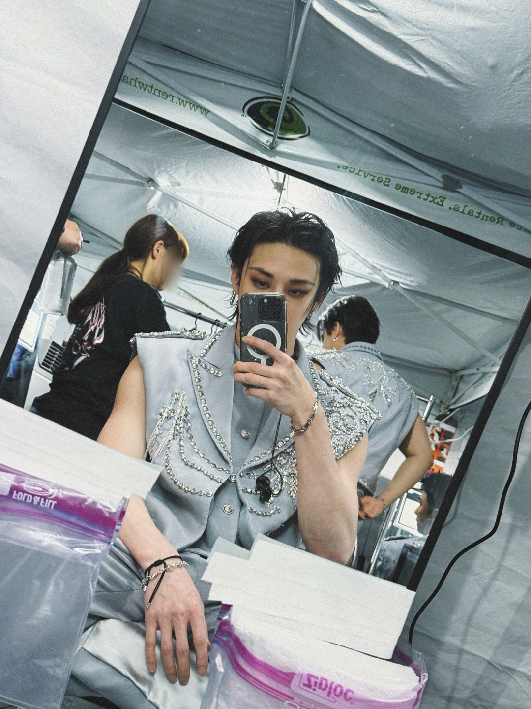 Latest photo of Bang Chan (Stray Kids)