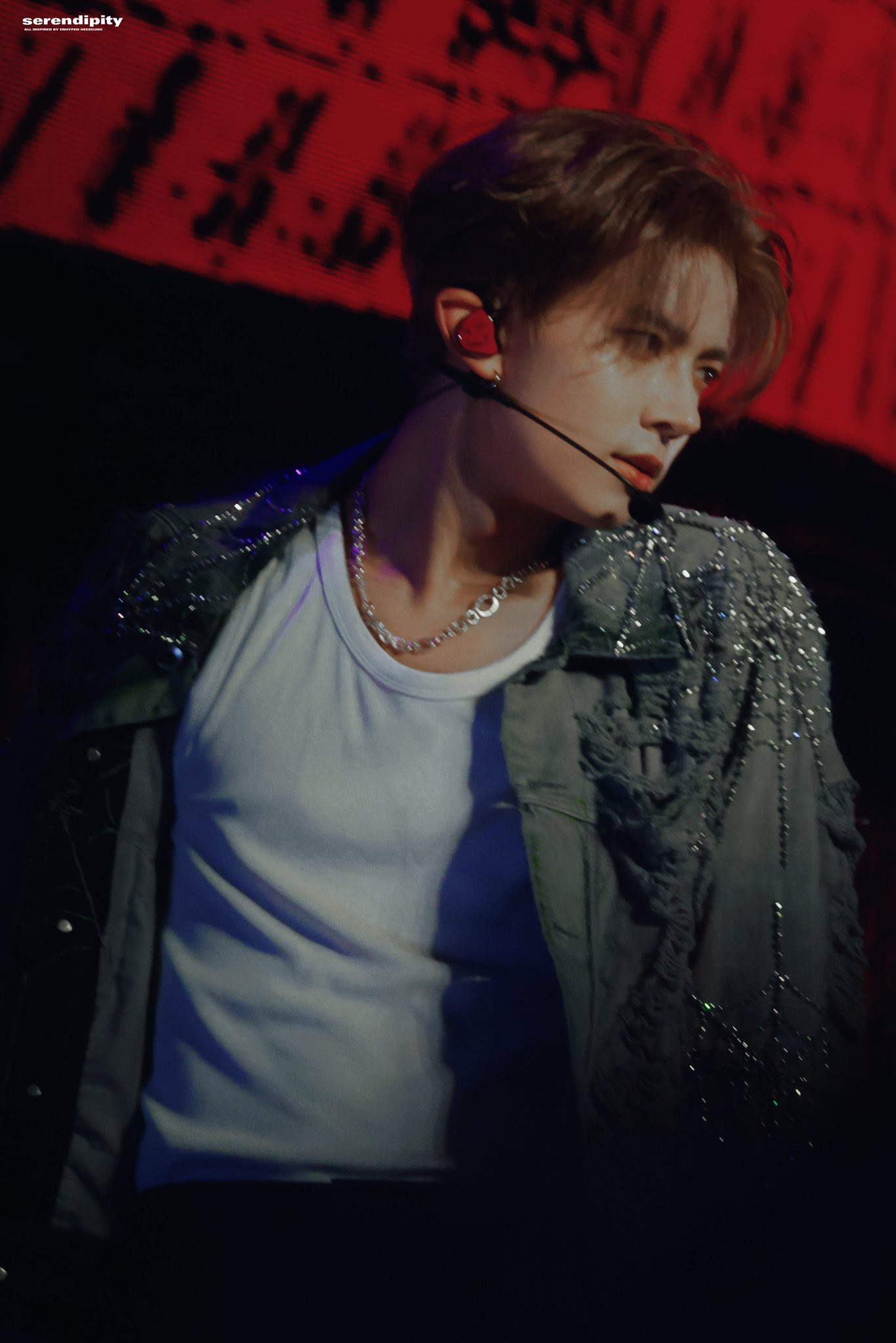A moment captured by Heeseung (ENHYPEN)'s fan