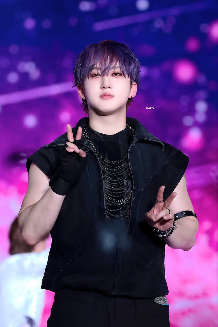 A moment captured by Changbin (Stray Kids)'s fan