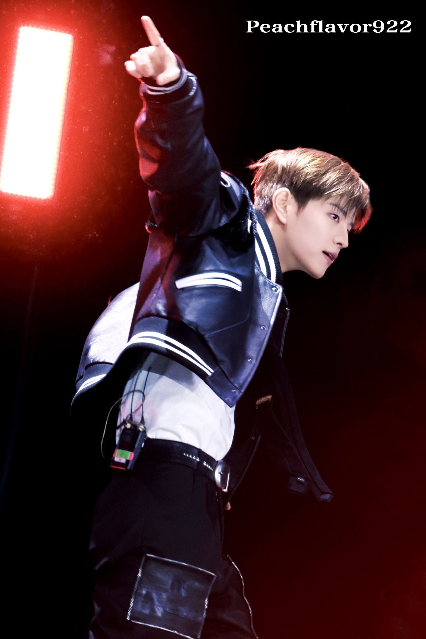 A moment captured by Seungmin (Stray Kids)'s fan