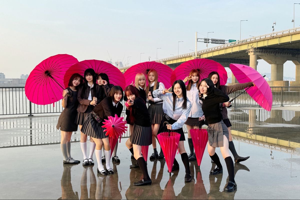 Behind-the-scenes cut of Kasahara Momona (ME:I)