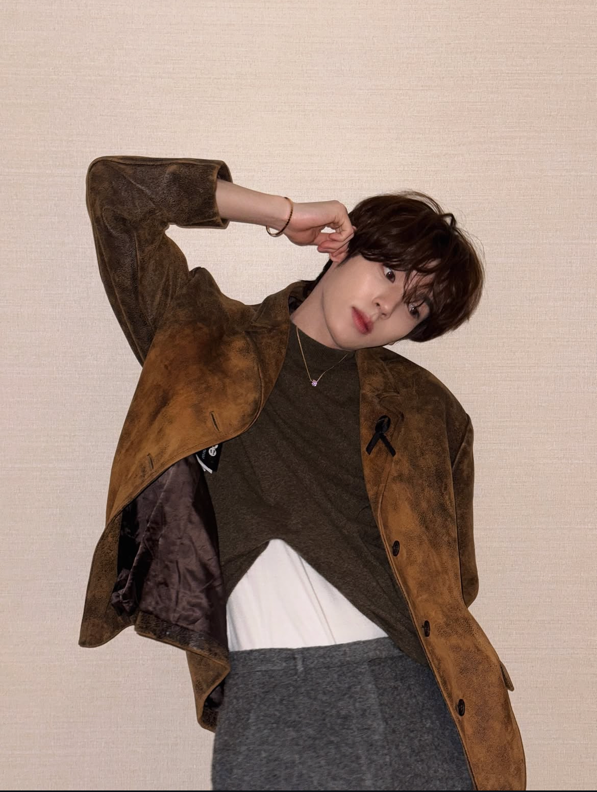 A moment captured by Han Yujin (ZEROBASEONE)'s fan