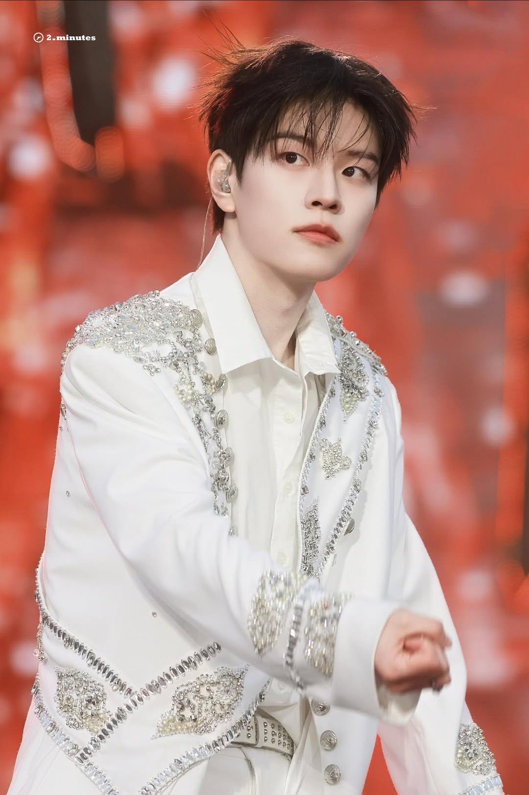 Recent activity shot of Seungmin (Stray Kids)