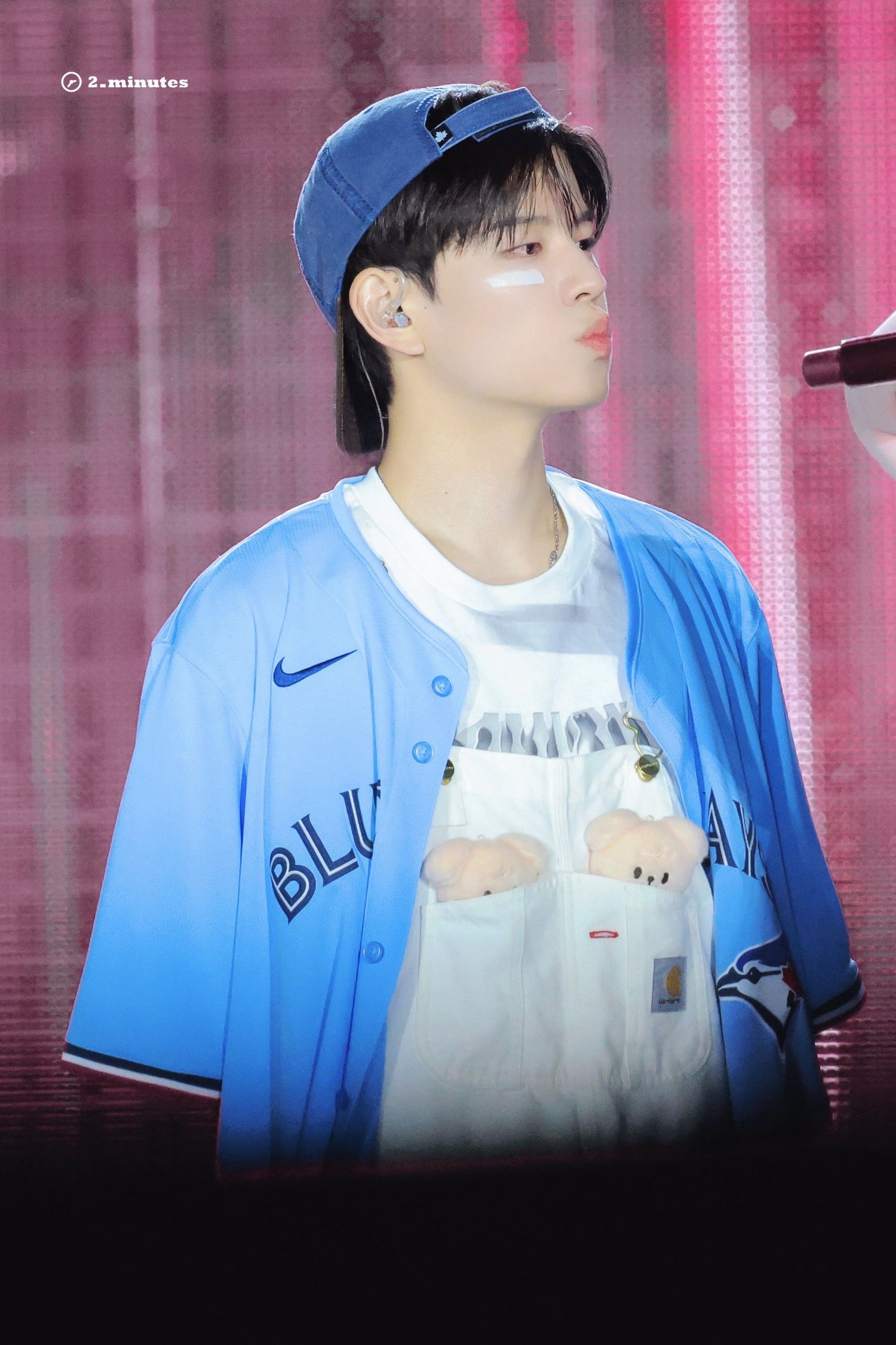A moment captured by Seungmin (Stray Kids)'s fan