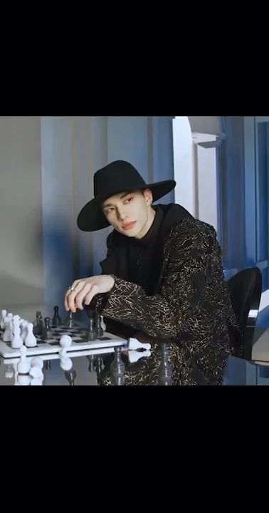 Recent activity shot of Hyunjin (Stray Kids)