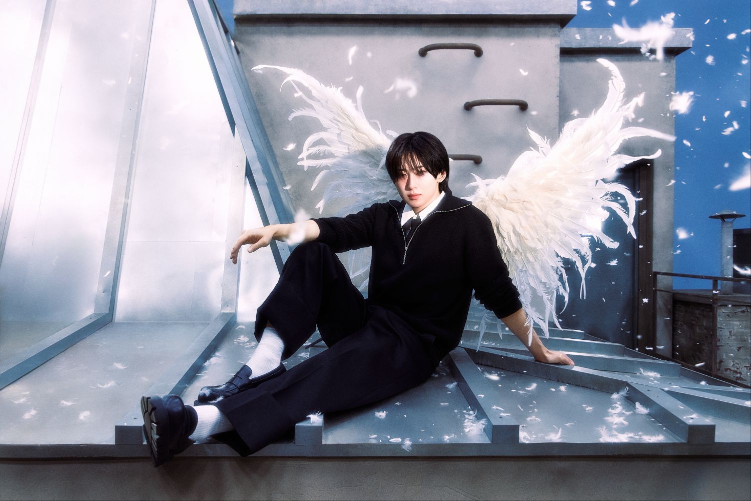 A moment captured by Fuma (&TEAM)'s fan