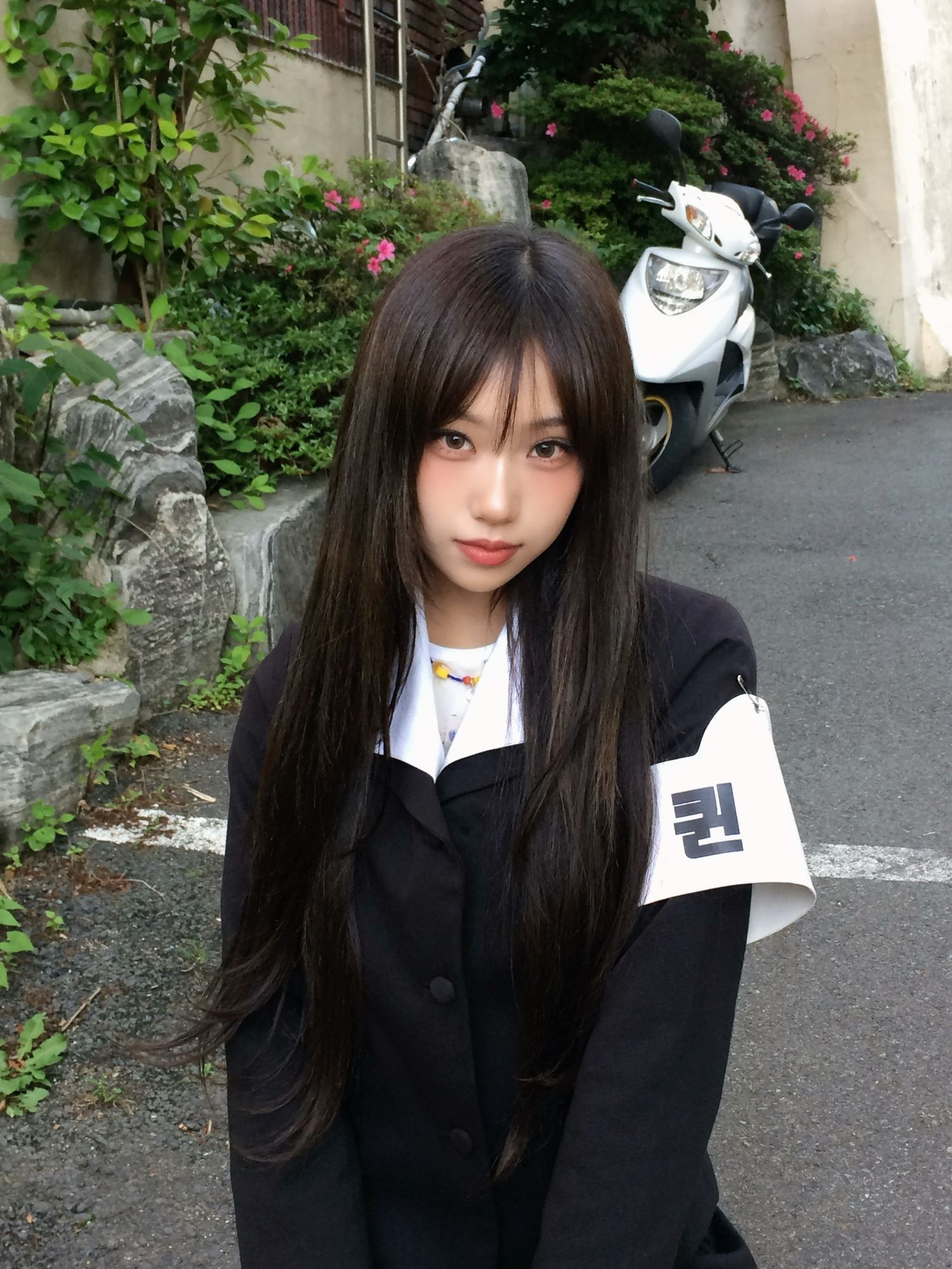 Behind-the-scenes cut of Choi Jungeun (izna)