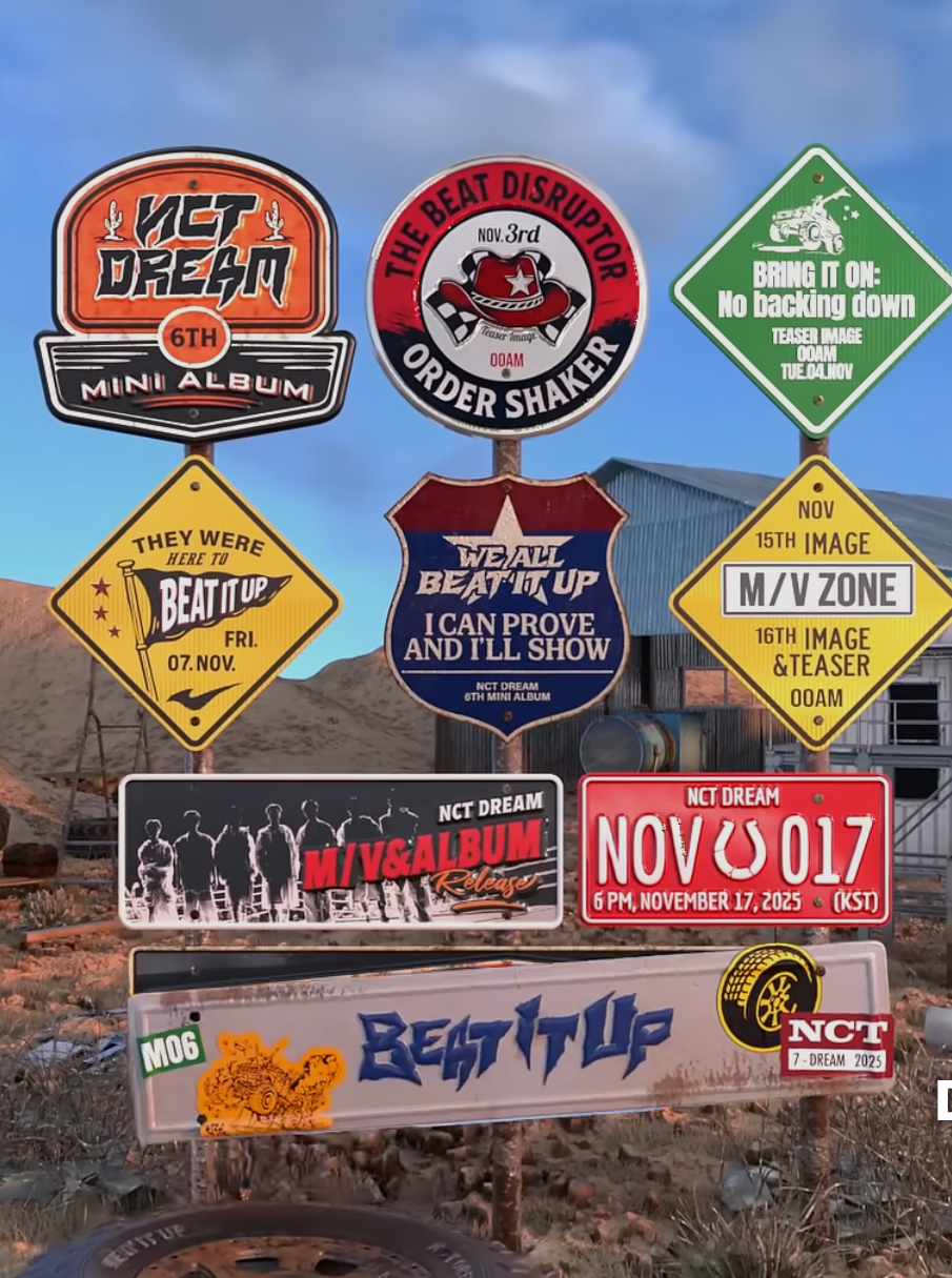 A moment captured by NCT DREAM's fan