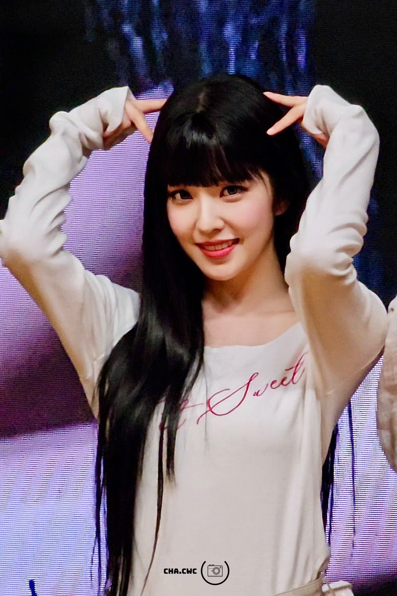 A moment captured by Irene (Red Velvet)'s fan