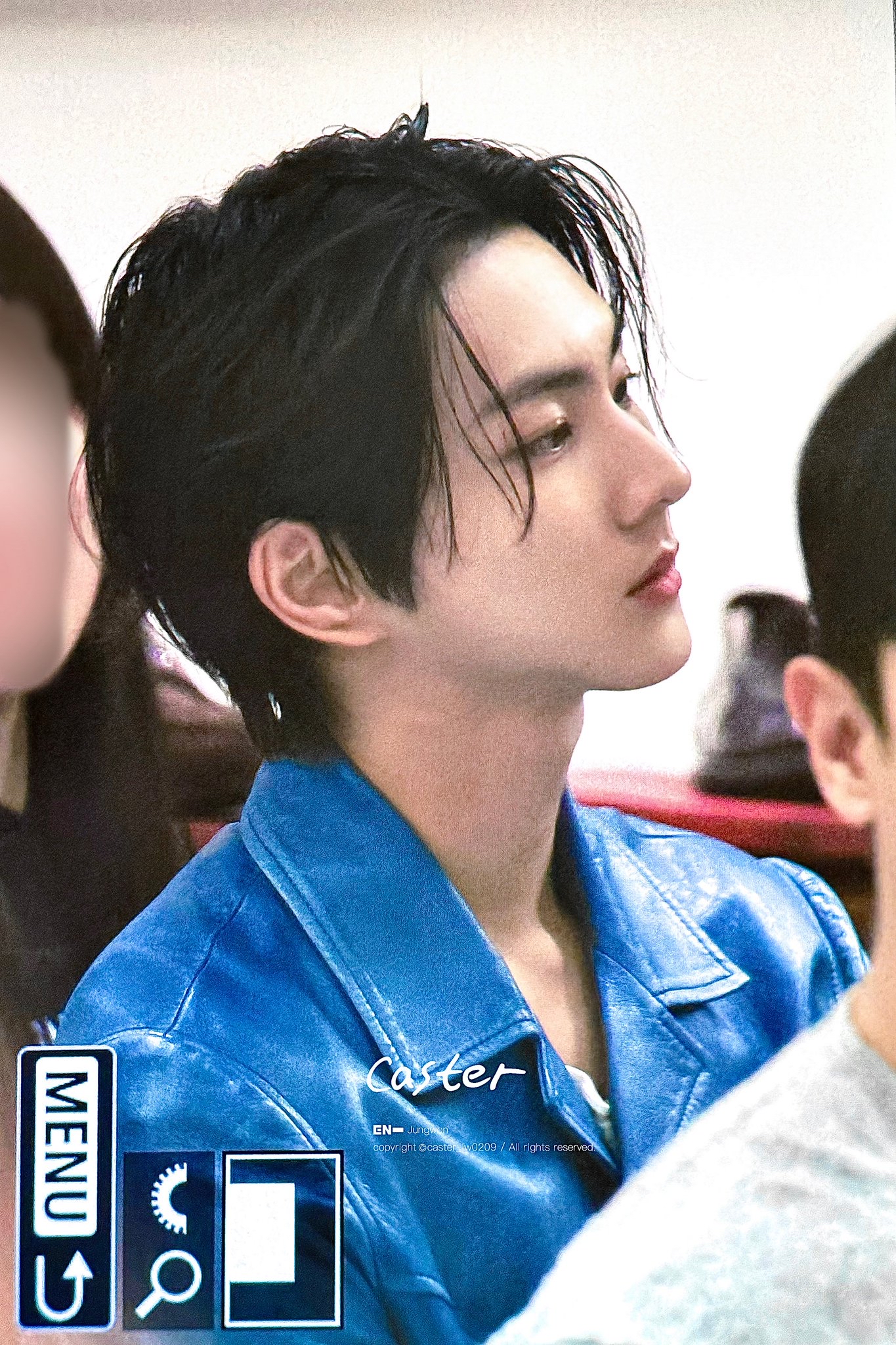 A moment captured by Jungwon (ENHYPEN)'s fan