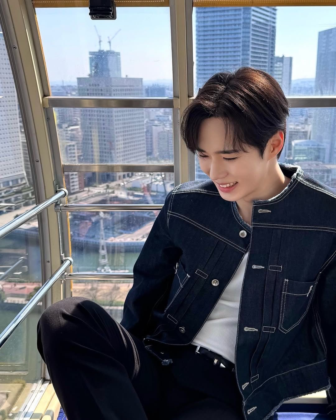 A moment captured by Kim Junseo (ALPHA DRIVE ONE)'s fan