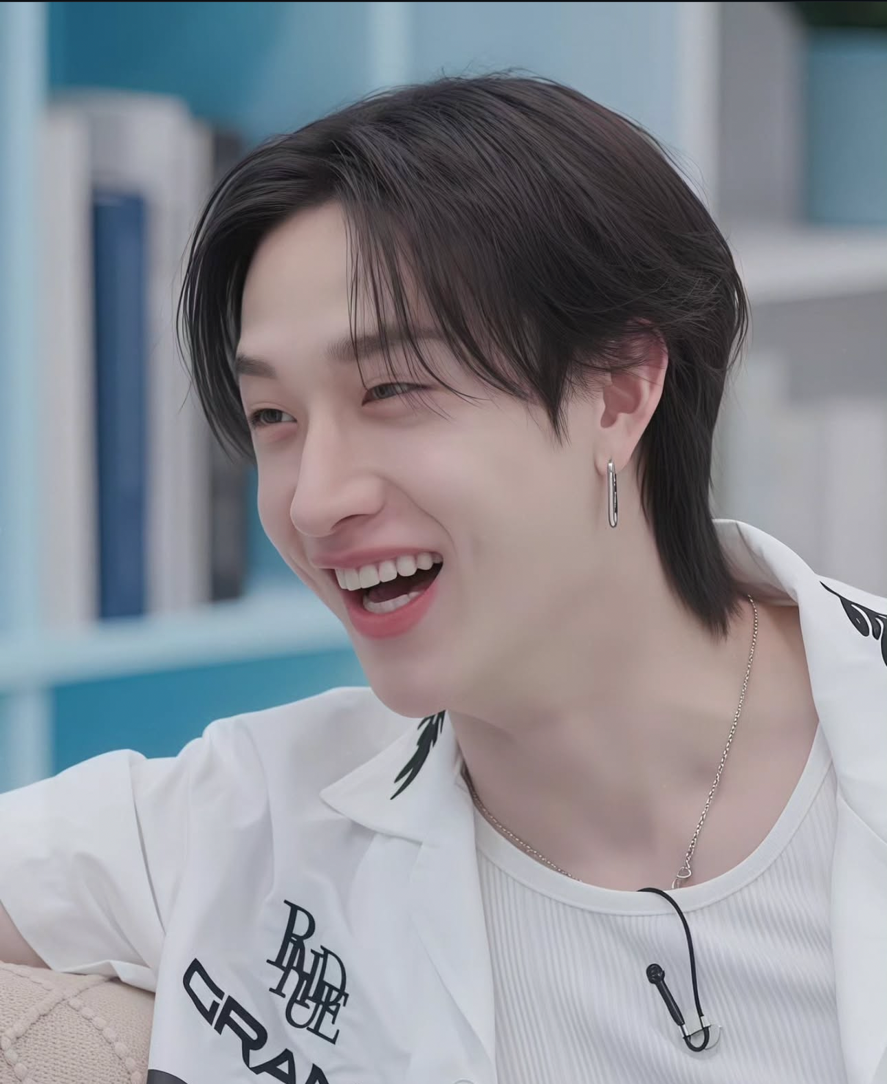 A moment captured by Bang Chan (Stray Kids)'s fan