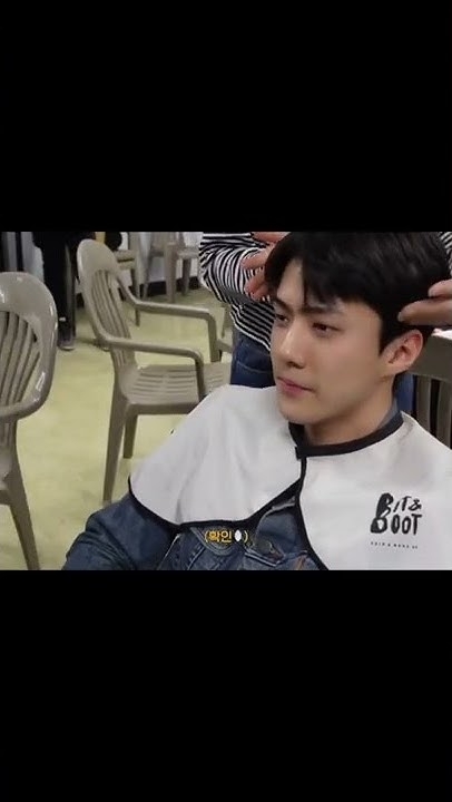 Behind-the-scenes cut of Sehun (EXO)