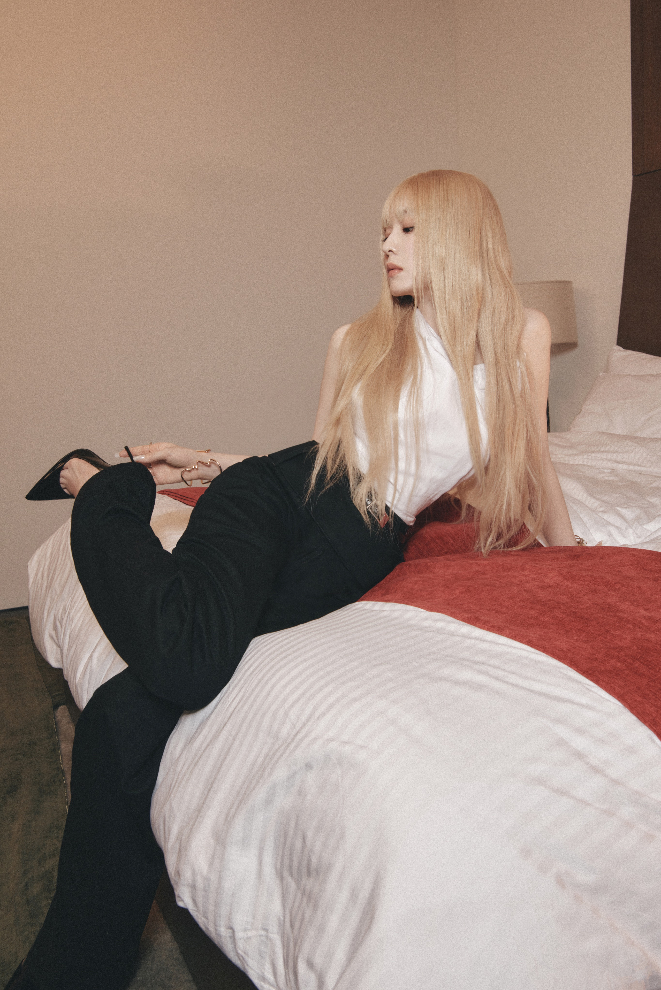 Recent activity shot of Irene (Red Velvet)