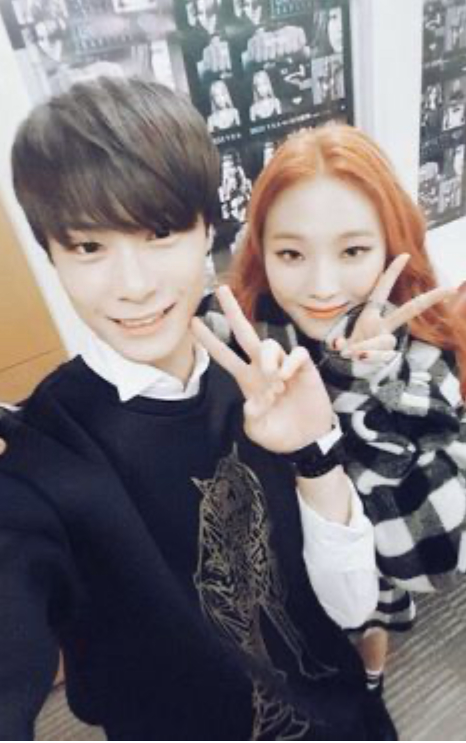 A moment captured by Moonbin (ASTRO)'s fan