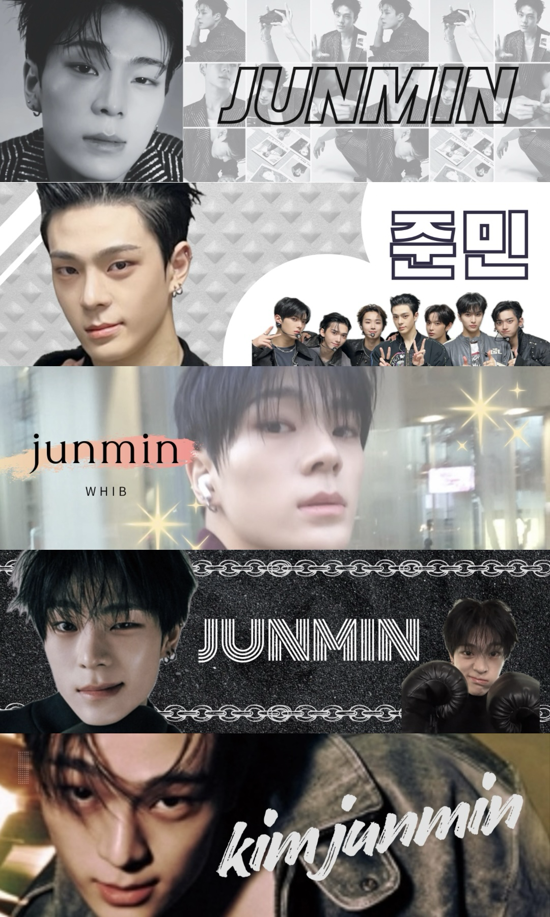 Foto terbaru Kim Junmin (WHIB)