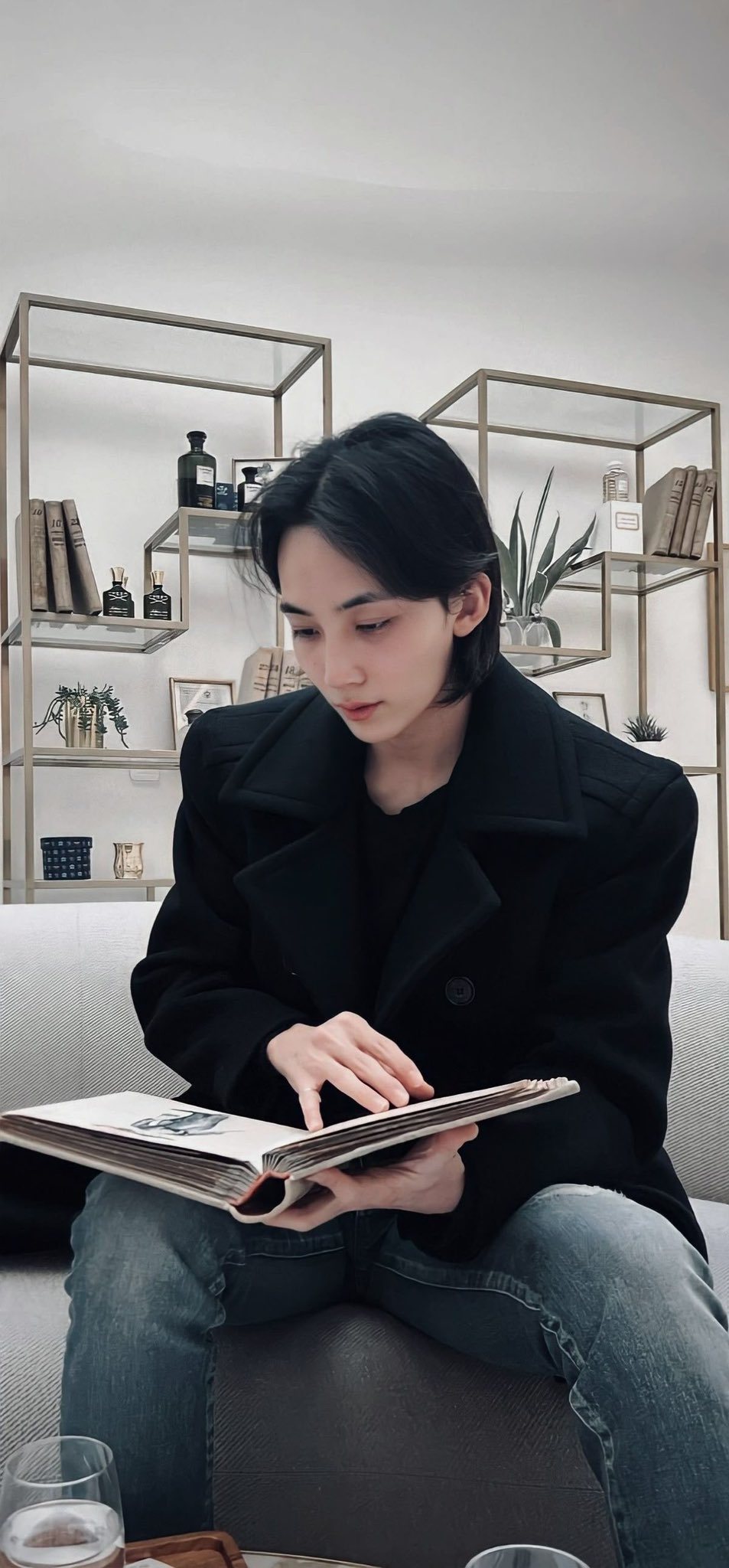 정한 (세븐틴)를 위해 팬들이 공유한 감성 배경화면