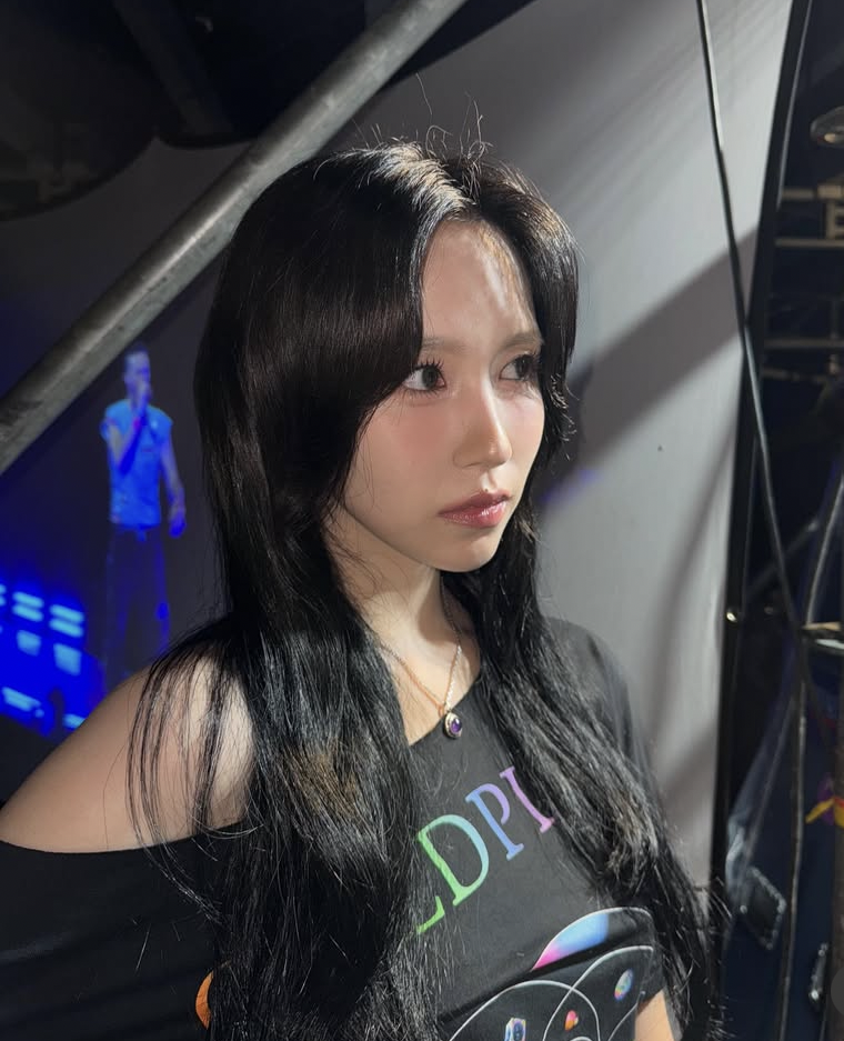 A moment captured by Mina (TWICE)'s fan